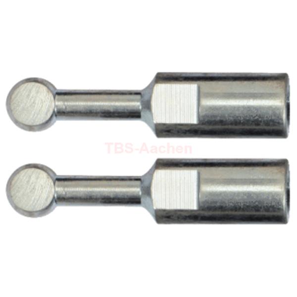 KS-Tools 700.1604 Ball head bearing adaptor set, 2 pcs, Ø 11.0 mm