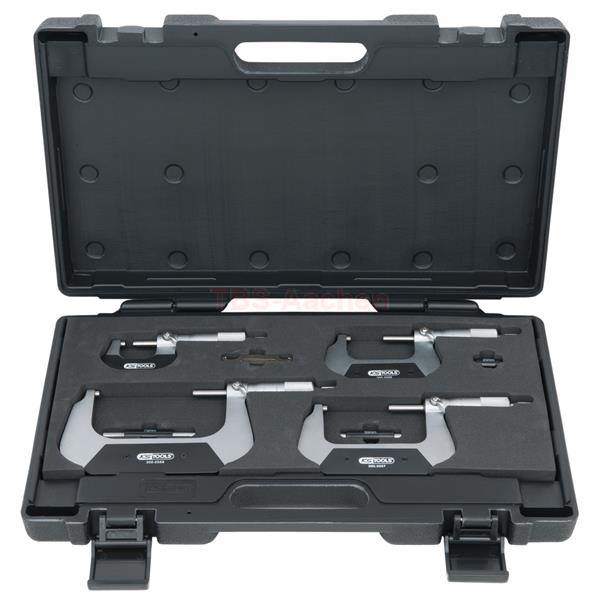 KS-Tools 300.0538 Bügelmessschrauben-Satz, 0-100mm 