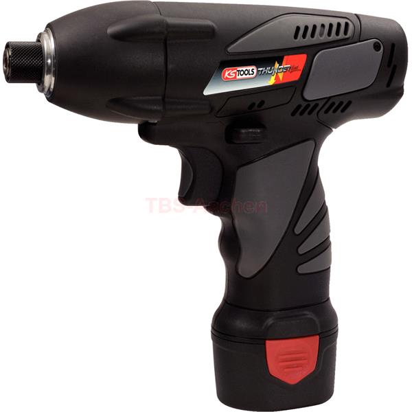 KS-Tools 515.3541 1/4`` Cordless impact screwdrive r, 117Nm, 1.870 r.p.m., with 2 batteries and 1 cha