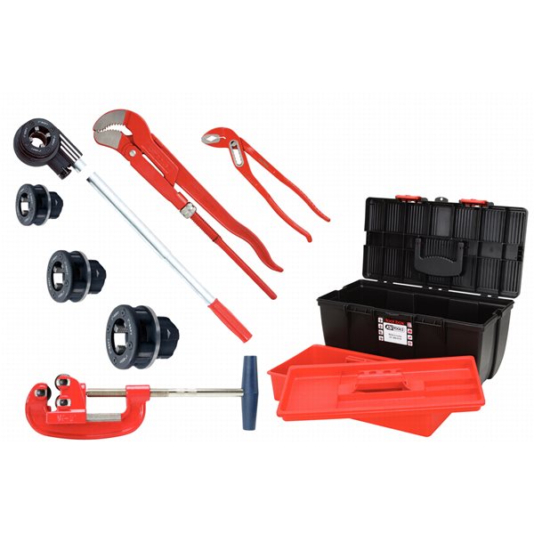 KS-Tools 987.0600 Sanitär-Werkzeug-Satz,8-tlg. 