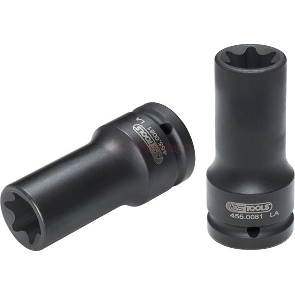 KS-Tools 455.0081 Torx E impact socket E28 x 90 mm 