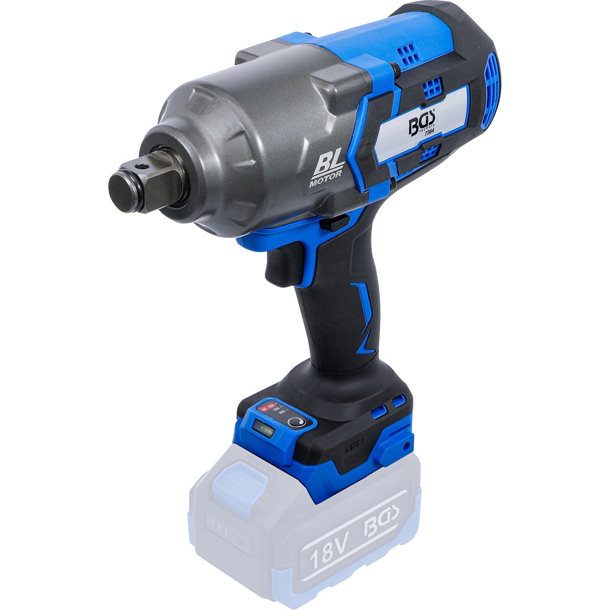 BGS 7364 Cordless Impact Wrench, brushless, 1200 N m, 18 V, without rechargeable Battery