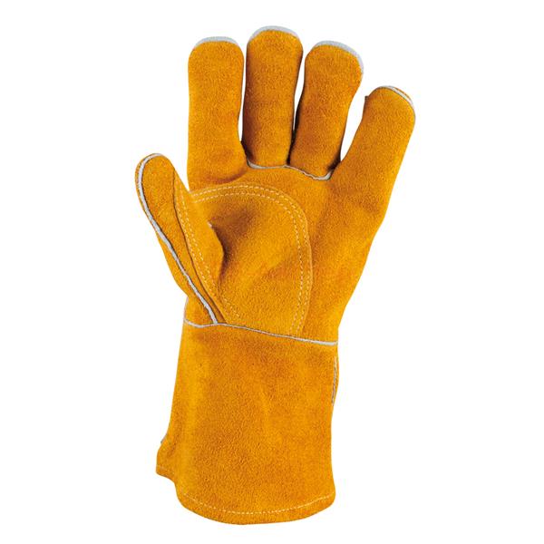 KS-Tools 985.7034 Schweißer-Lederhandschuhe, M 