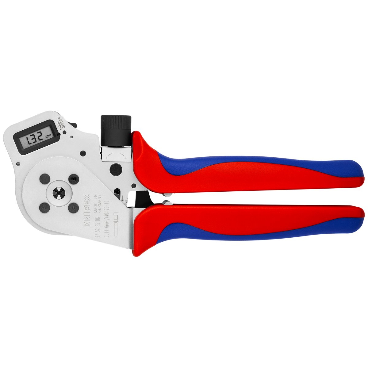 Knipex 97 52 65 DG FOUR PIERCE CRIMPING PLIER 