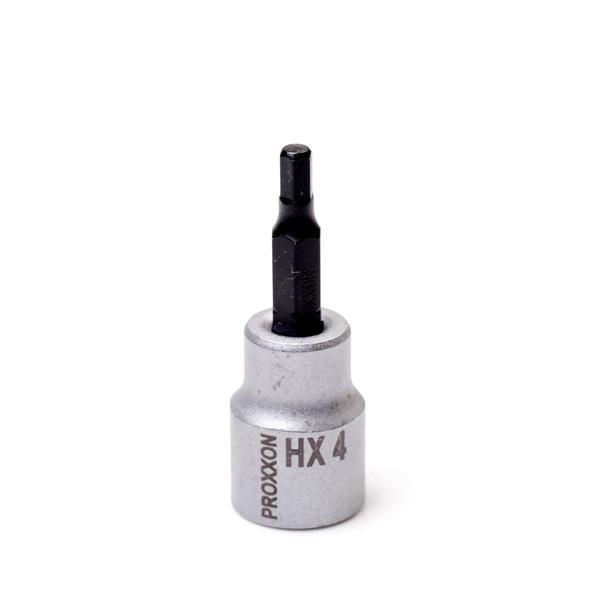 Proxxon 23575 Allen socket bits 3/8" (10 mm), 4 mm 