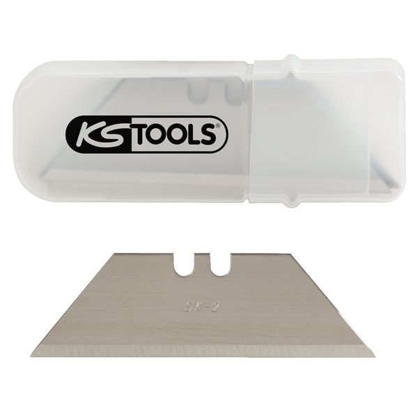 KS-Tools 907.2206 Trapezoid blades, pack of 10 