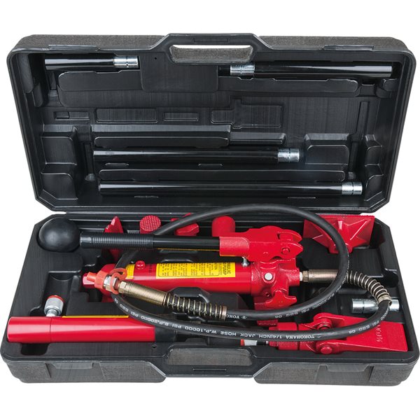 KS-Tools 160.0445 Hydraulischer KFZ-Richtwerkzeugs atz, 4 t