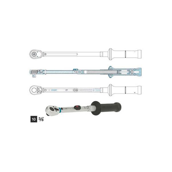 Hazet 6114-1CT Torque Wrench - SYSTEM 6000 CT - US  STANDARDS - Release Accuracy Tolerance ± 3%