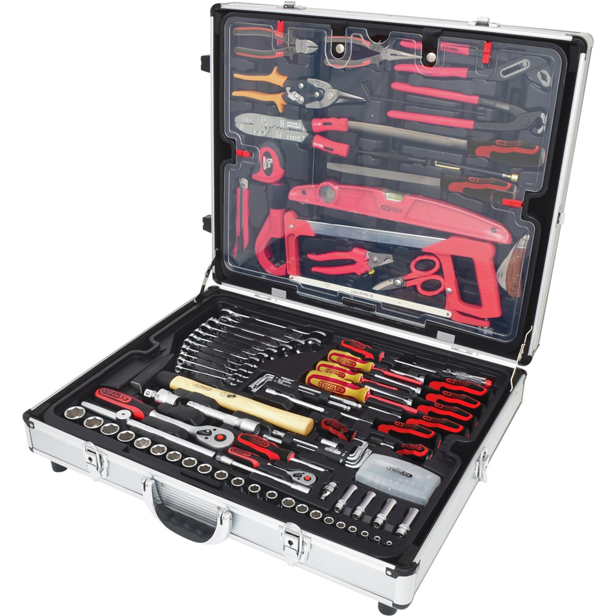 KS-Tools 911.0735 1/4" +1/2" Tool kit, 135 pcs 