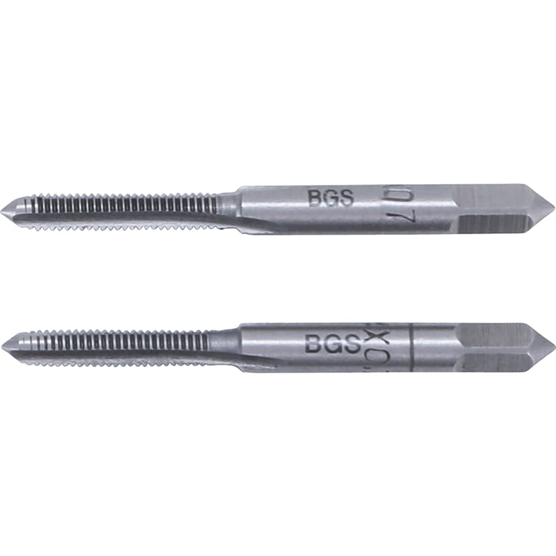 BGS 1900-M4X0.7-B Tap Set, Starter & Plug Tap, M4 x 0.7 mm, 2 pcs.