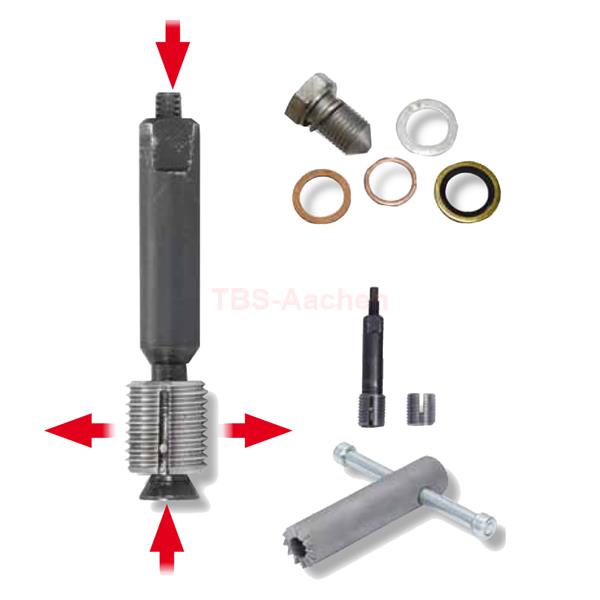 KS-Tools 150.1485 Ölablassschrauben-Dichtsitz-