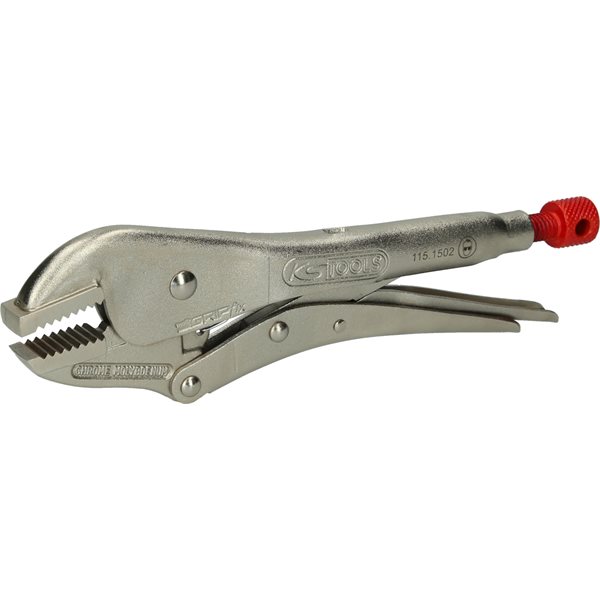 KS-Tools 115.1502 Gripzange, gerade Backen, 45,5mm , L=250mm