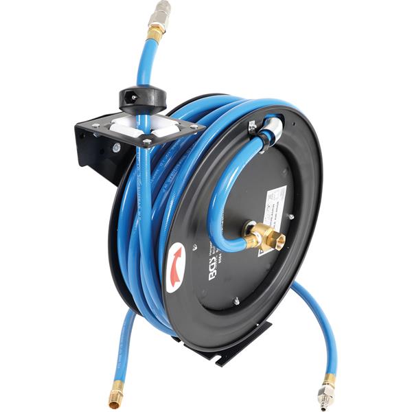 BGS 8584 Retractable Air Hose Reel, Automatic, 15 m