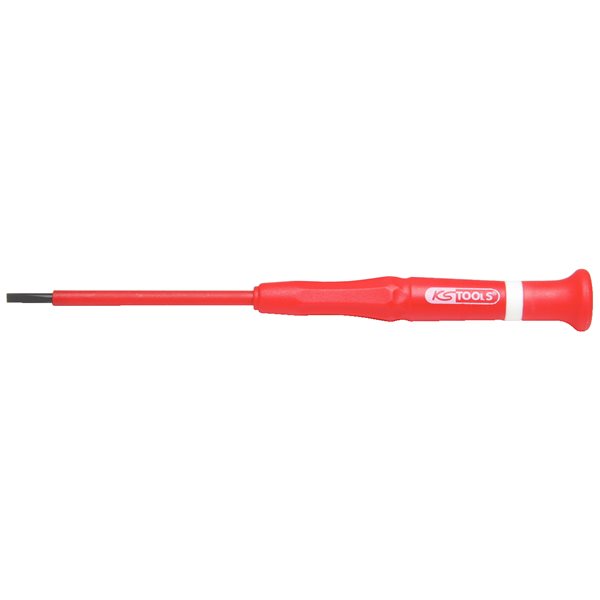 KS-Tools 500.6141 Insulated precision slot screwdr iver, 2,5mm