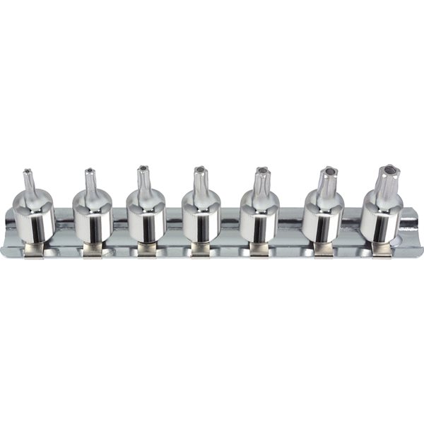 KS-Tools 918.1545 1/4" CHROME+ Bit-Stecknuss-Sat 