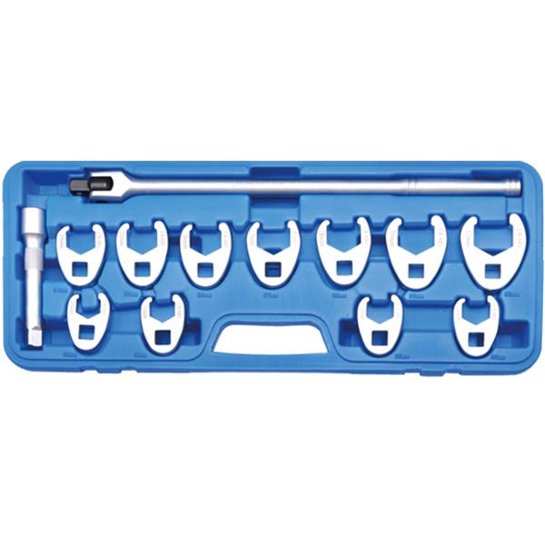 BGS 1757 Crowfoot Spanner Set, 12.5 mm (1/2") Driv e, 20 - 32 mm, 13 pcs.