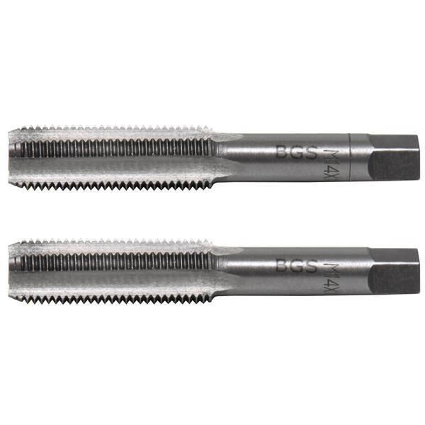 BGS 1900-M14X1.5-B Tap Set, Starter & Plug Tap, M1 4 x 1.5 mm, 2 pcs.