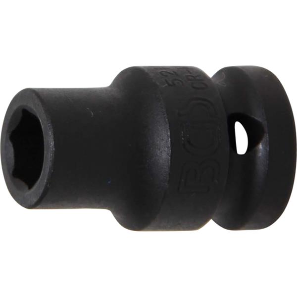 BGS 5210 Impact Socket, Hexagon, 12.5 mm (1/2") Dr ive, 10 mm