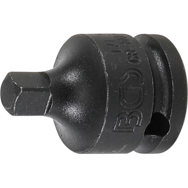 BGS 171 Impact Socket Adaptor, internal square 10 mm (3/8") - external square 6.3 mm (1/4")