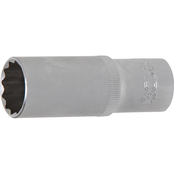 BGS 9360 Socket, 12-point, deep, 12.5 mm (1/2") Dr ive, 21 mm