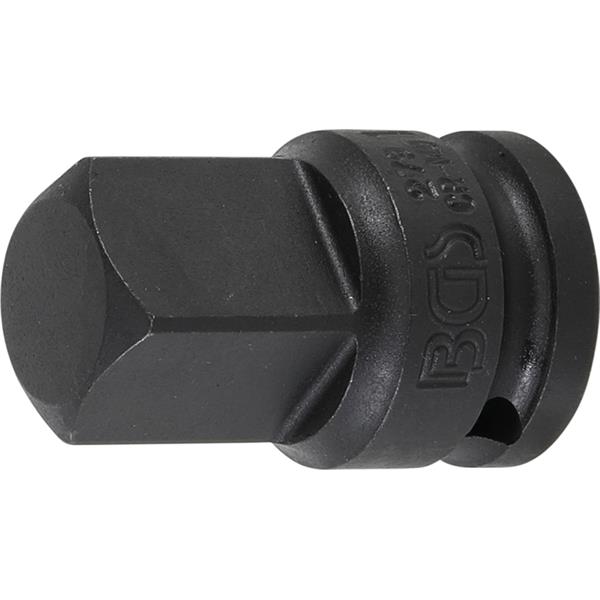 BGS 279 Impact Socket Adaptor, internal square 12. 5 mm (1/2") - external square 20 mm (3/4")