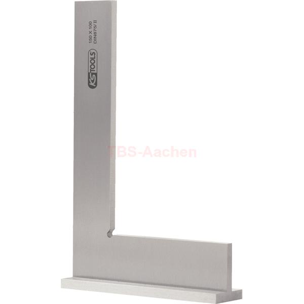 KS-Tools 300.0283 Square with stock DIN 875/2, 150 mm