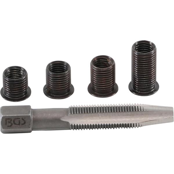 BGS 167 Repair Kit for Spark Plug Threads, M8 x 1. 0 mm, 5 pcs.