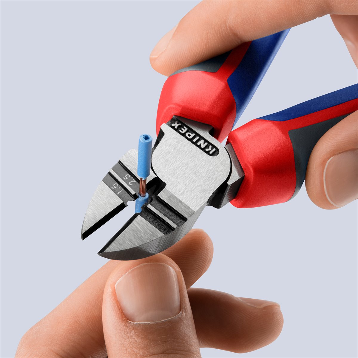 Knipex 14 22 160 Abisolier-Seitenschneider - neue Comfort-Griffhüllen 2024