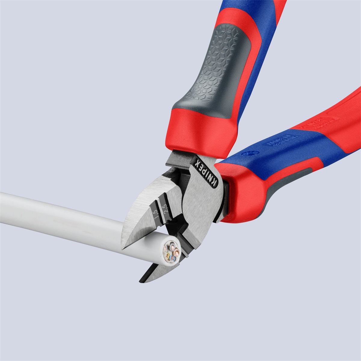 Knipex 14 22 160 Abisolier-Seitenschneider - neue Comfort-Griffhüllen 2024