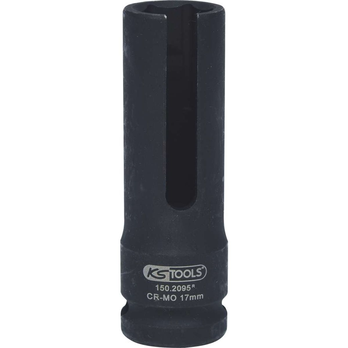 KS-Tools 150.2095 1/2" Lambda-Sonden Stecknuss 17, 0 mm, lang