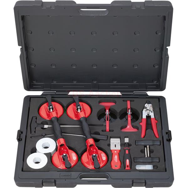 KS-Tools 140.1065 Master windscreen repair kit, 13 pcs