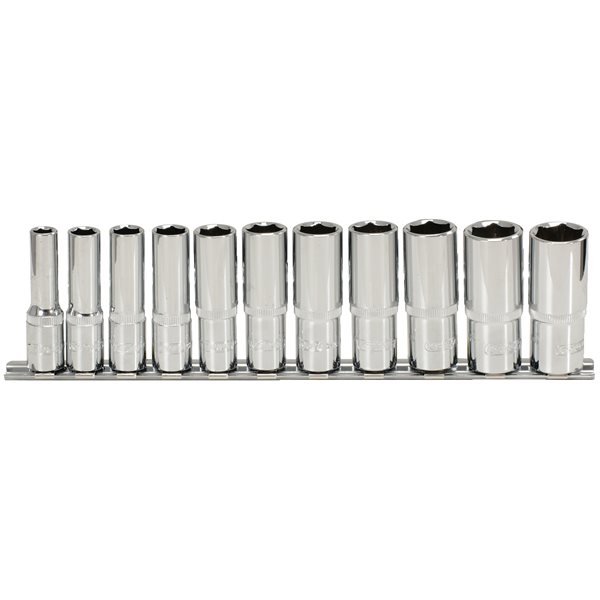 KS-Tools 918.0611 3/8" CHROME+ 6kant-Stecknuss-S 