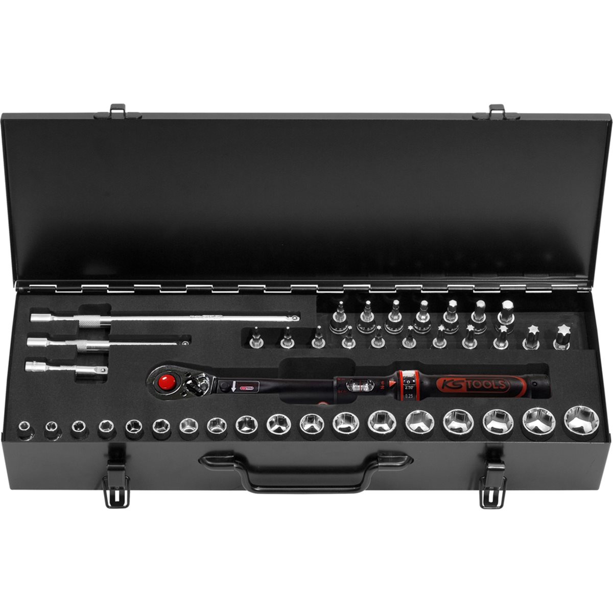 KS-Tools 516.1525 3/8" Drehmomentshlüssel-Satz ERGOTORQUE®precision
