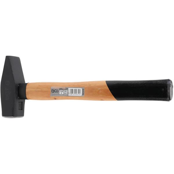 BGS 52315 Machinist's Hammer, Hickory Handle, DIN 1041, 1500 g