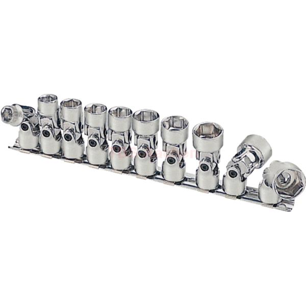 KS-Tools 917.3940 3/8" 6kant-Stecknuss-Satz,10-t 