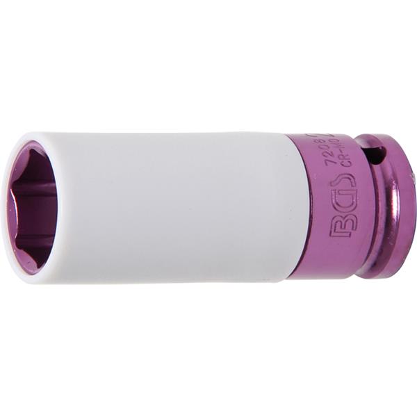 BGS 7208 Protective Impact Socket, 12.5 mm (1/2") Drive, 22 mm