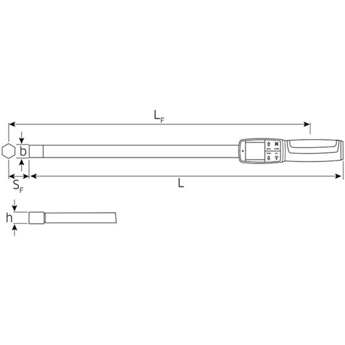 Stahlwille 714 65 Drehmomentschlüssel 65-650 Nm 