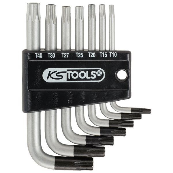 KS-Tools 151.4150 TX-Winkelstiftschlüssel-Satz m.B 