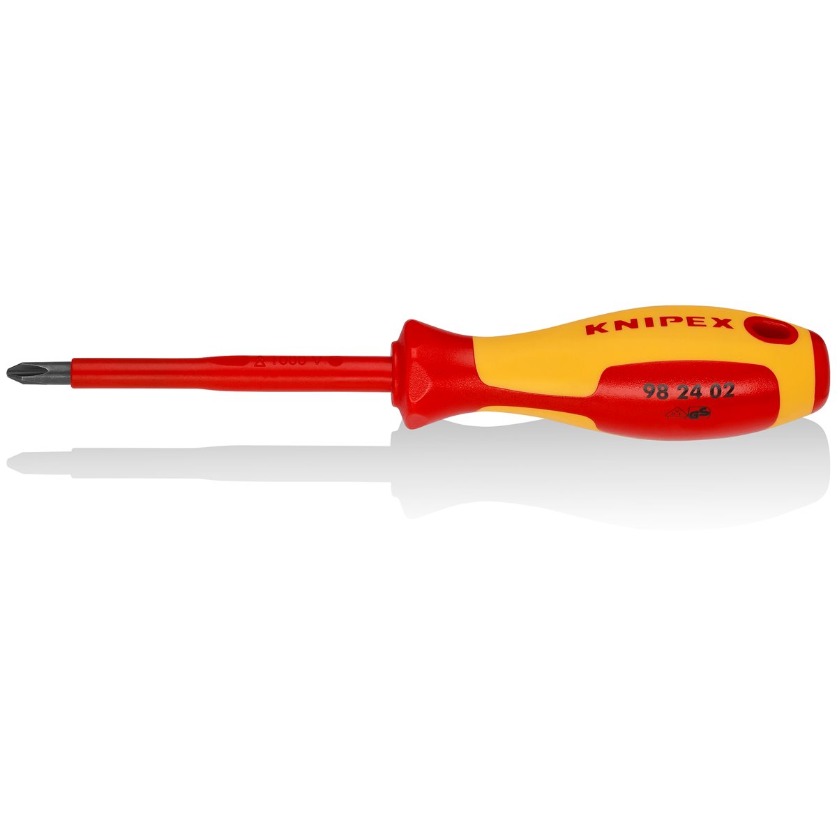 Knipex 98 24 02 Kreuzschlitz-Schraubendreher PH 2 