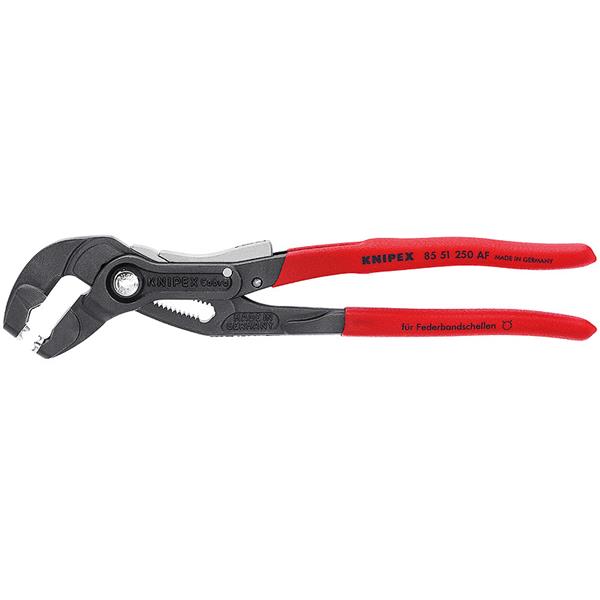 Knipex 85 51 250 AF Federbandschellenzange fixbar