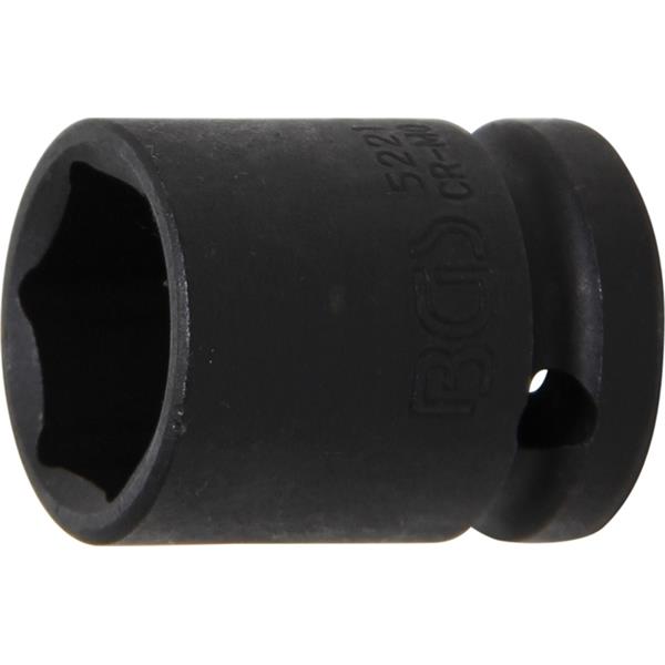 BGS 5221 Kraft-Steckschlüssel-Einsatz Sechskant, A ntrieb Innenvierkant 12,5 mm (1/2"), SW 21 mm