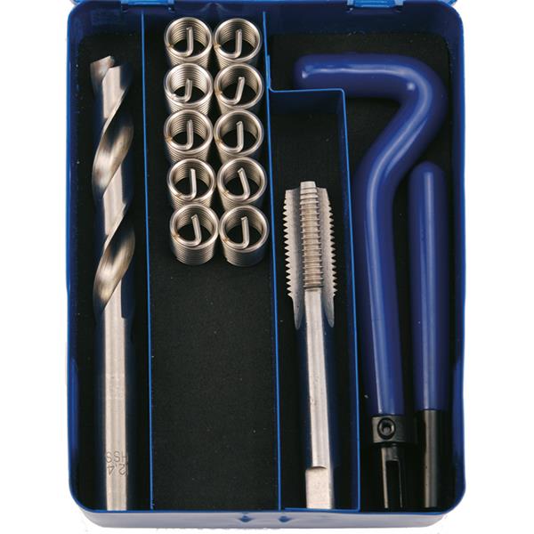 BGS 1957 Thread Repair Kit, M14 x 1.25 mm, 14 pcs. 