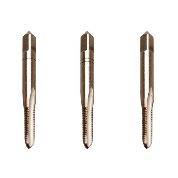 BGS 932 Tap Set, Starter. Plug. Bottoming Tap, HSS -G, M5 x 0.8 mm, 3 pcs.
