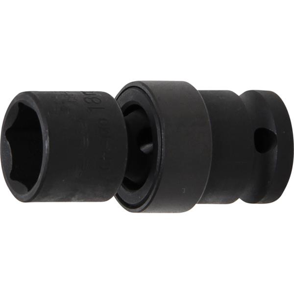 BGS 5200-18 Impact Ball Joint Socket, 12.5 mm (1/2 ") Drive, 18 mm