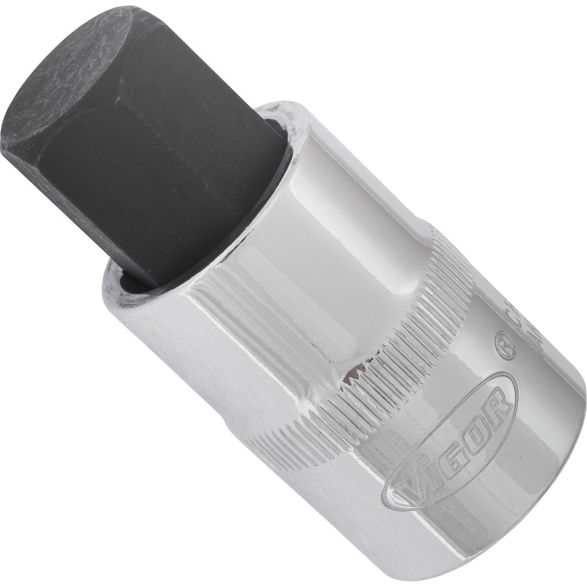 Vigor V2069 1/2" Schraubendreher-Einsatz SW 17 her-Einsatz, Innensechskant SW 17 mm, Läng