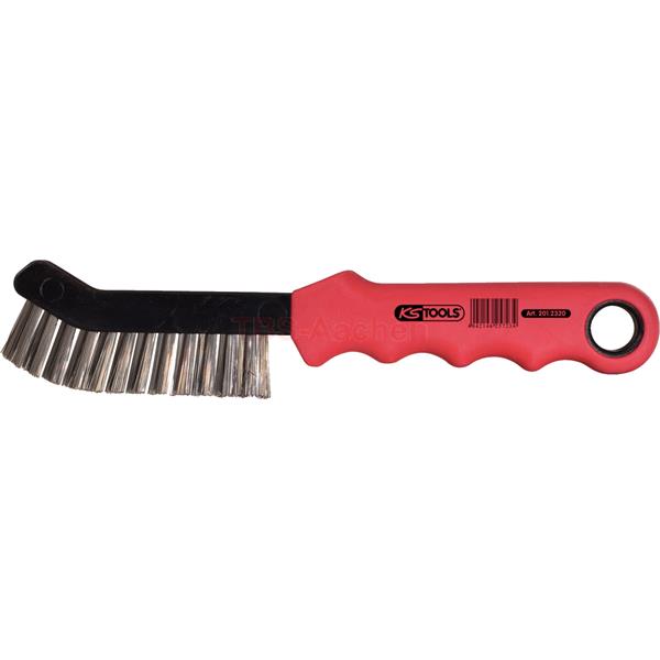 KS-Tools 201.2320 Bremssattel-Drahtbürste 2-reihig 
