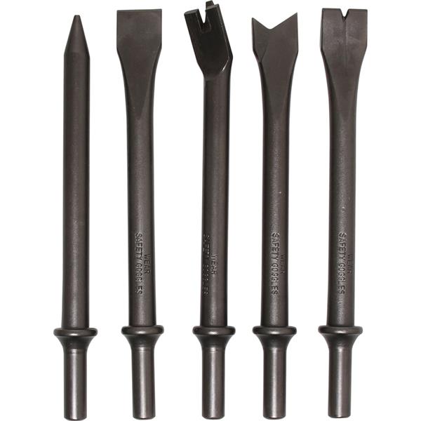 BGS 9182 Air Hammer Chisel Set, 5 pcs. 