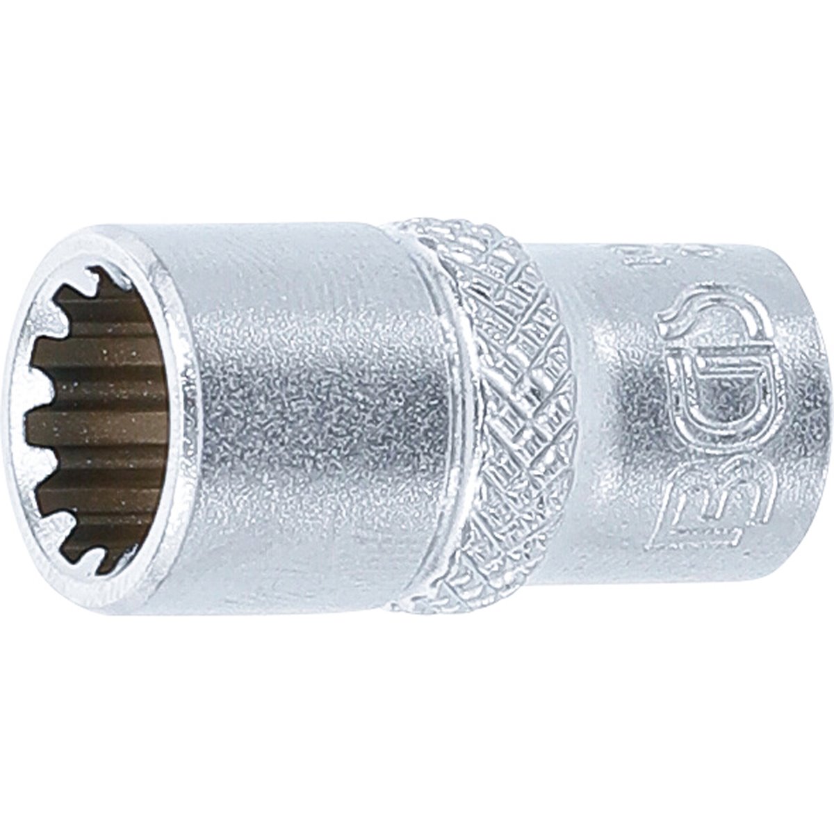 BGS 10108 Socket, Gear Lock, deep, 6,3 mm (1/4") D rive, 8 mm