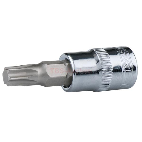 KS-Tools 918.1494 1/4" CHROME+ Bit-Stecknuss TX, 