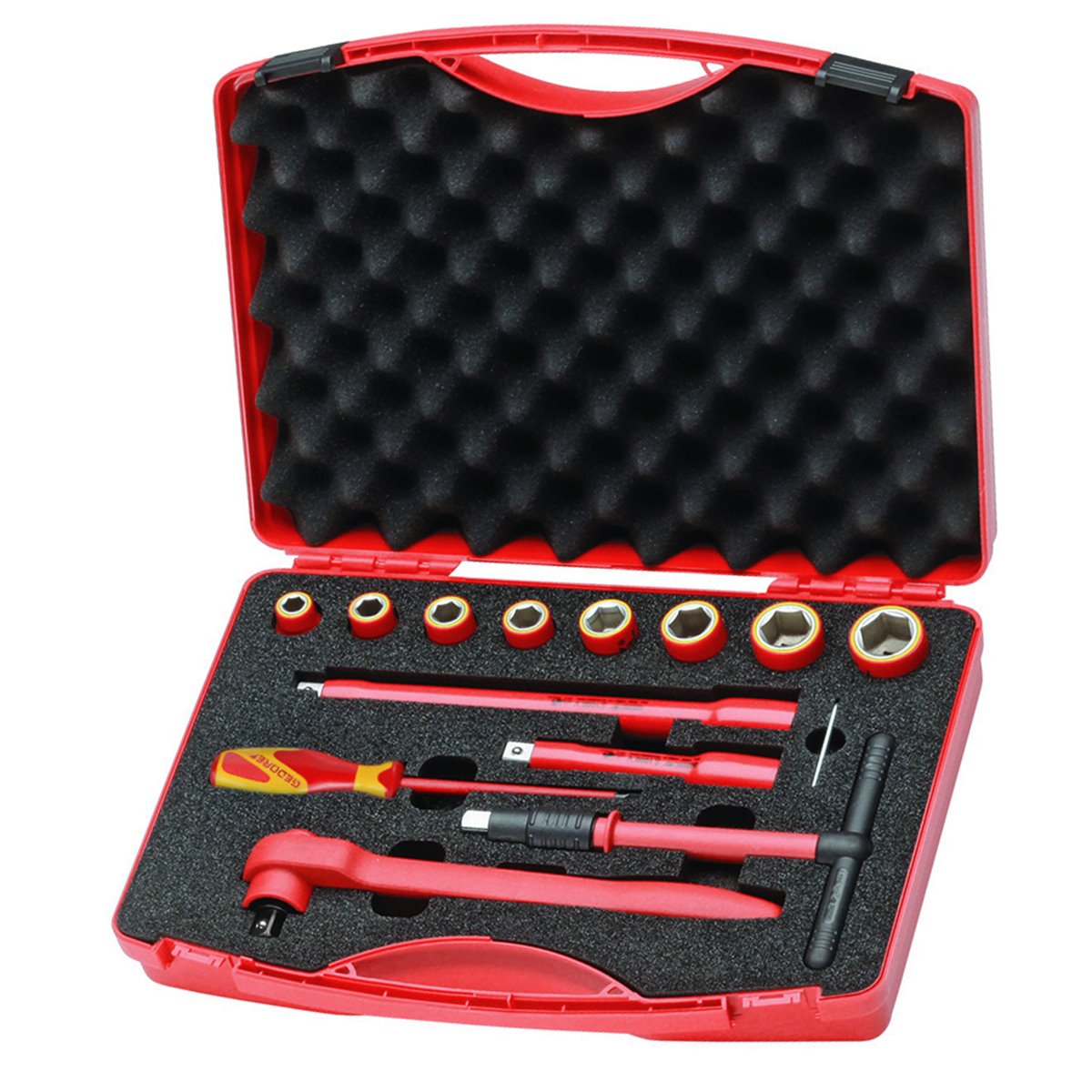 Gedore VDE 1001 VDE Tool set 14 pcs in case 